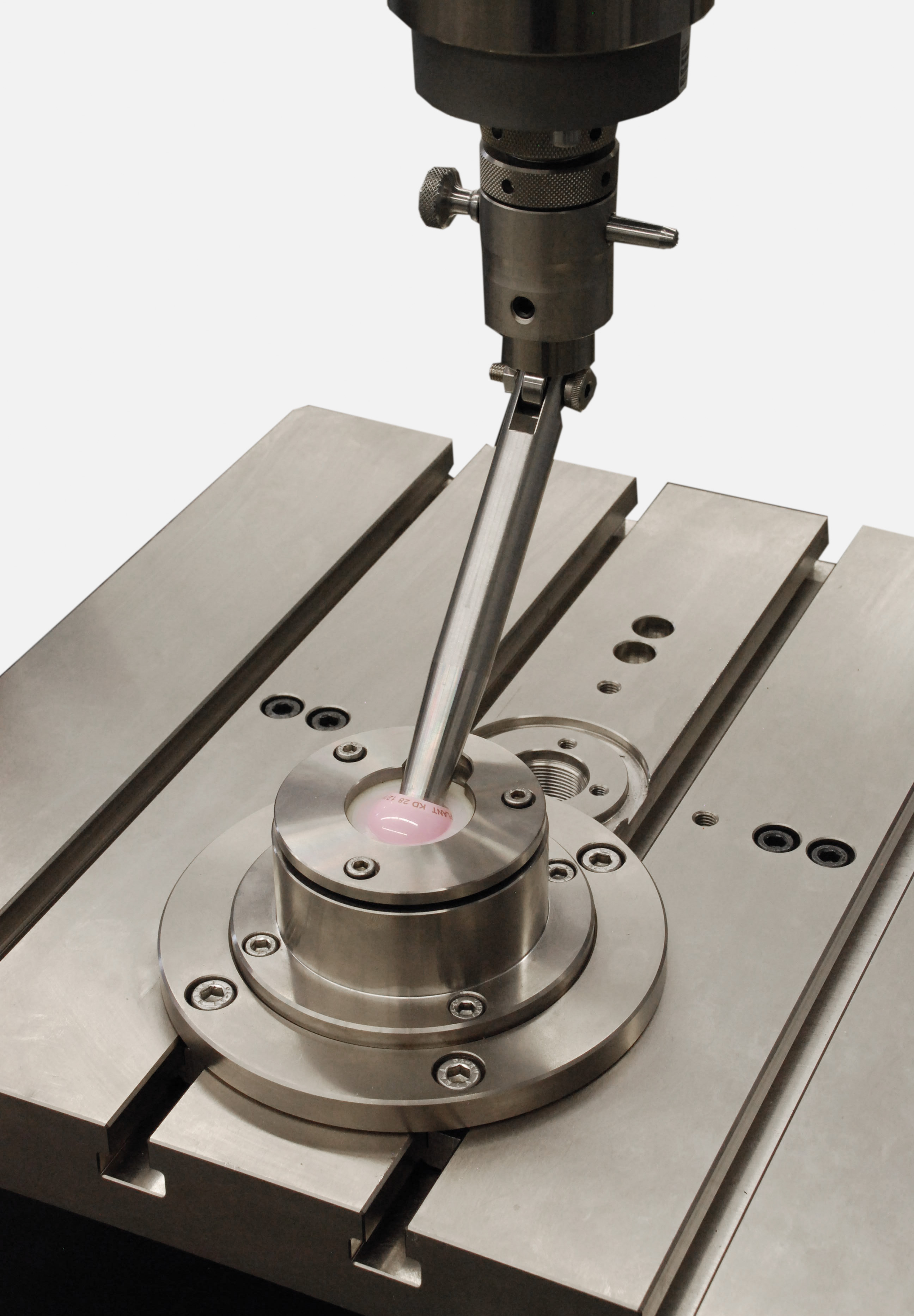 Dispositivo de ensaio para ensaio Lever-Out conforme ASTM F1820
